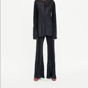 Zara Flared Pleated Bottoms